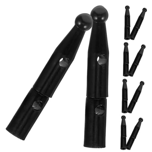 BESTonZON 10個 折りたたみ傘用骨カバー プラスチック製耐久性 傘テールビーズ交換パーツ 傘修理簡単装着 雨傘骨修理アクセサリー