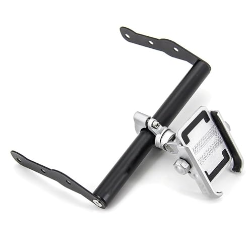 Support navigation GPS moto pour CB500X 2016-2023 avec recharge USB en aluminium silver
