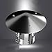 JUCCJUXIN Roof Rain Cap,Cone Top Chimney Cap,Roof Cap Galvanized Metal, Practical Tool Chimney Cowl Cap,Chimney Caps for Outside,Iron Rain Cap,Outdoor Chimney Cover,d16cm/6.3in