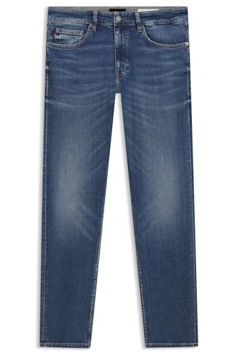 Jean Boss Hugo Boss Delaware slim en toile de coton premium homme