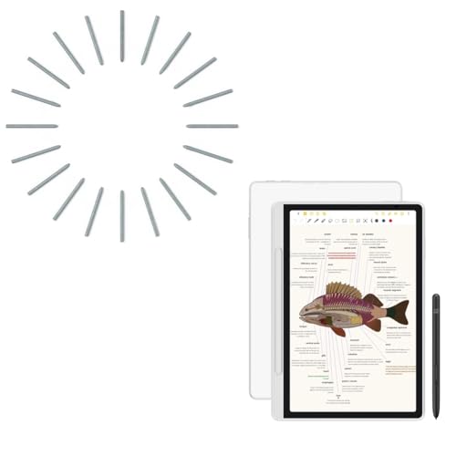 XPPen 3 in 1 Color Digital Notebook 10.95'' Paper Note Taking Tablet & XPPen Replacement Felt Nibs for X3 Pro Pencil Magic Note Pad