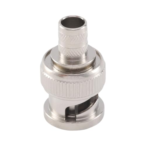 TIANQUXNGI BNC RG58 RG59 RG60 Conector de transferencia BNC Conector de crimpado para computadoras y aplicaciones de oficina