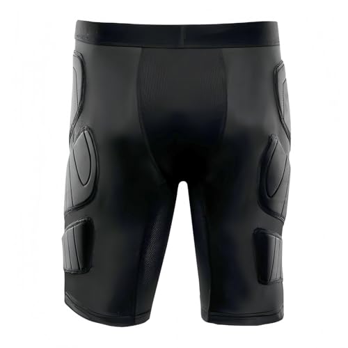 Topeter Goalkeeper Armor Compression Shorts, Impact Sliders Padded Soccer Sliding Undershorts2