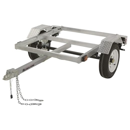 Ultra-Tow 40in. x 48in. Aluminum Utility Trailer Kit - 1060-Lb. Load Capacity