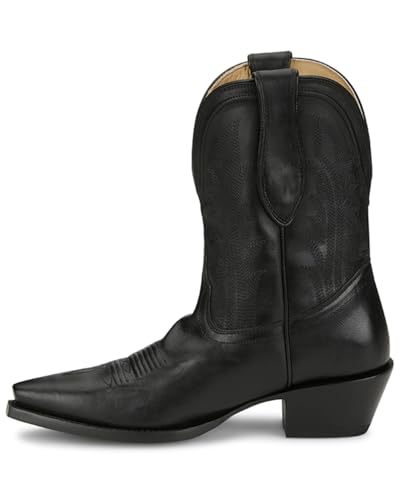 Tony Lama Women's Areli Western Booties Snip Toe - DR3252 8 M US Black3