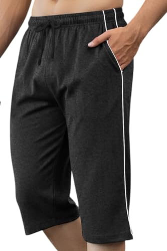 Image of FEEL TRACK Men's Regular Fit Three Fourth Capri