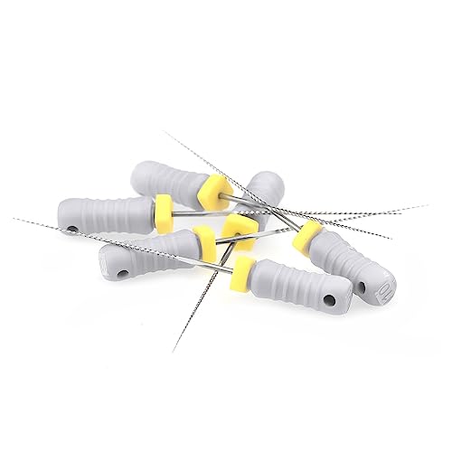 Nski 6Pcs/Pack Hand Use K-Files Stainless Steel Endo Files #08 Endodontic Files 21Mm/25Mm thumb #4