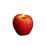 Holibanna 6Pcs Red Apple Shaped Candle Creative Candle for Wedding Birthday Xmas Party Home Decor
