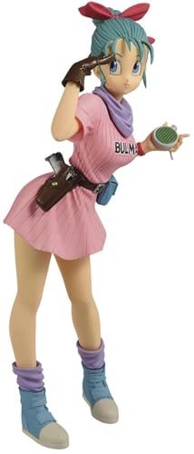 Banpresto - Dragon Ball Bulma III Glitter & Glamours Figure (Version 1), Couleurs Multiples, One Size