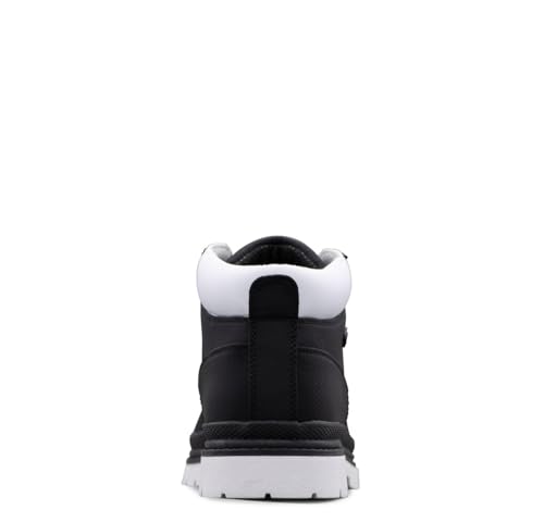 Lugz Men's Drifter Ripstop Fashion Boot, Black/White, 6.5 M3