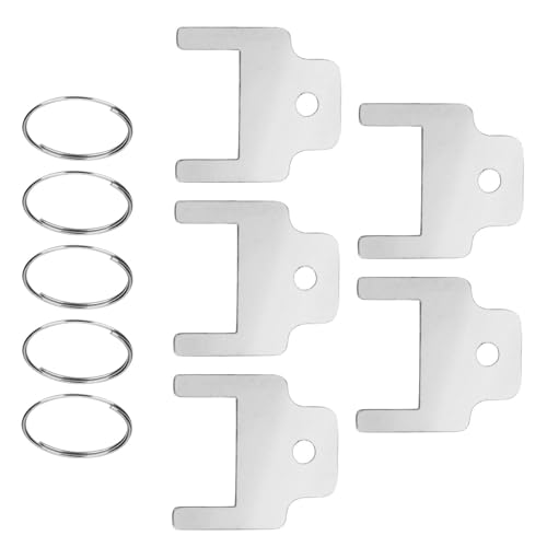 5 Chiavi In ​​lega Alluminio 25 Mm Sostituzione Ricambio Per Asciugamani E Distributori Carta Facile Accesso E Organizzazione