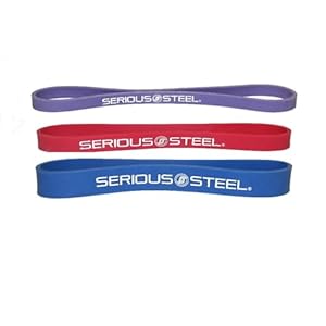 SERIOUS STEEL FITNESS 12 inch Resistance Band | Deadlift Band | Hip Band | Glute Activation and Dynamic Warm Up Band