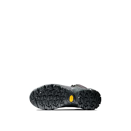 Mammut Nova IV Mid GTX Women | Wanderschuhe für Damen, Wasserdichte Trekkingschuhe, Outdoor Schuhe, Gore-Tex Bergschuhe, Sportschuhe für Hiking | Black-Blood Red, 8