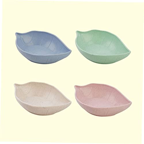 KICHOUSE 4 Unidades De Molho De Soja Japonês Planchas Tigela De Aperitivos Tigela De Aperitivos Japo