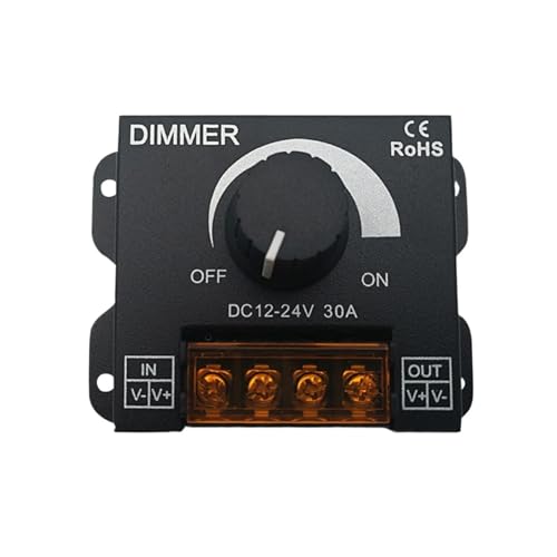 Regulador de intensidad LED para evitar parpadeos en tiras de luz ajustables de 30A 360W 2