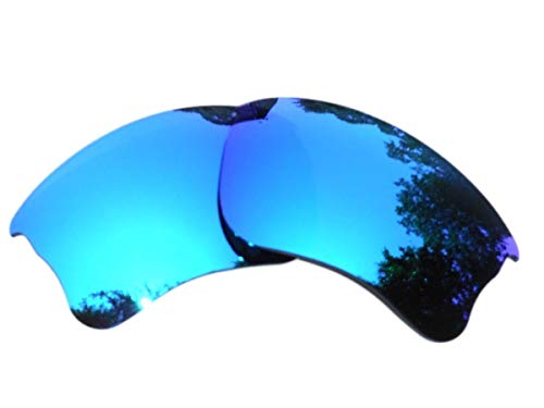 Galaxy Replacement Lenses for Oakley Flak Jacket XLJ or Flak Jacket Ice Blue Color Polarized