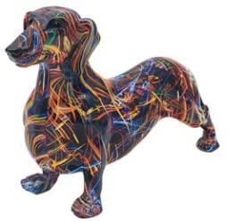 Lesser & Pavey British Designed Supernova Ornament | Home Decor Animal Ornaments For All Homes or Offices | Decorative Home Accessories For All Types of Homes - (Dachshund)