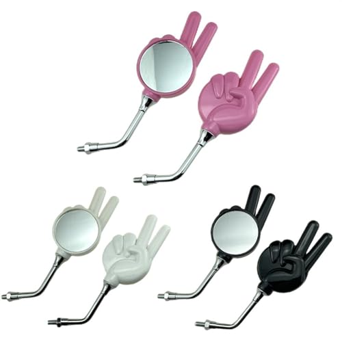 Espejo retrovisor DIO50 blanco ideal para esquivar el tráfico urbano en tus trayectos diarios 6