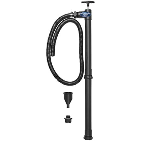 Superior Pump 90300 Multi-Purpose Adjustable Hand Pump, Black Cover
