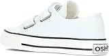 Ideal para niños y niñas Conguitos Cala, Zapatillas Niñas, Blanco, 26 EU