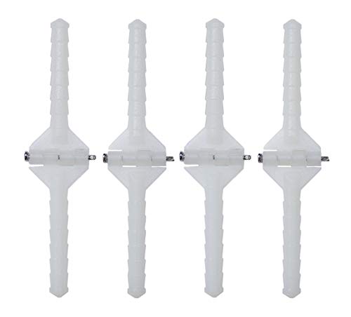 Preisvergleich Produktbild Arkai 4 STK. Ruderscharnier Nylon 48x10x3mm