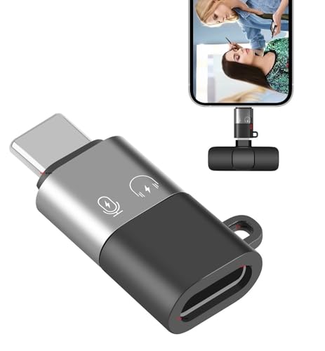 Image of REDWIND USB C to Light ing Audio /Mic Adapter Type-C Male to Female 8pin Earbuds Splitter Compatible with iPhone 17 /16 Pro /Plus /Pro Max 16e iPad Pro iPad Air 6 /5 MacBook Galaxy S25 /S20 One Plus
