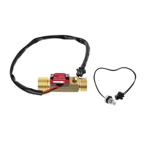 Débitmètre d'eau liquide G1/2" capteur de débit 1-25 L/Min DC 5V