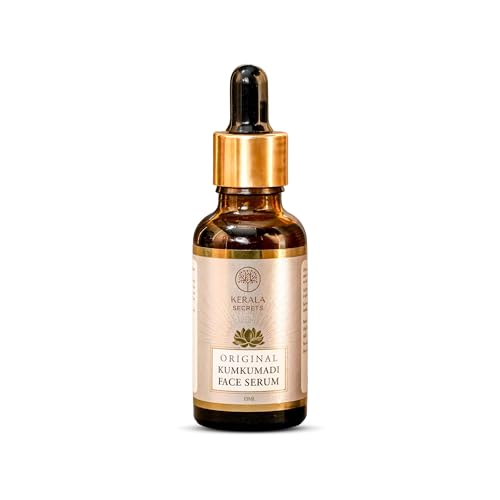 Image of Original Kumkumadi Face Serum (Lightweight Kumkumadi oil) | Ayurvedic Saffron Face Oil for Glowing Skin, Pigmentation, Dark Spots, Acne Marks & Fine Lines | With Manjistha & Sandalwood | Natural Face Serum | 15ml