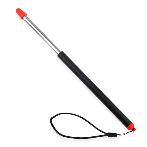 Teacher Hand Pointer Telescopic, Finger Telescoping Pointer Stick Retractable Pointer Handheld Extendable Guiding Stick 47.2 inch for Classroom Office School Presentation Whiteboard Teachers