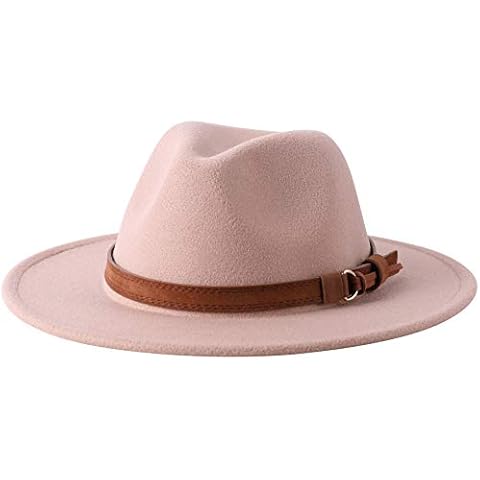 Lanzom Kids Girls Vintage Wool Felt Bowler Cap Cover