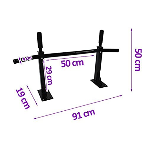Barre d'entraînement de traction portable pour musculation sans abîmer les murs - 6