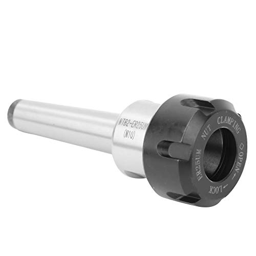 Foto von Spannzangenfutter, ER25 MT2 Morsekegel Shankk Spannzangenfutter CNC-Fräswerkzeughalter M10 Gewinde
