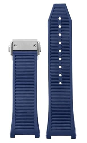 Correa De Silicona para Reloj para Pulseras De La Serie Deportiva Compatible con Ferragamo F80, Correa De Silicona Resistente Al Agua De 26 Mm Repuesto De Correas De Reloj A