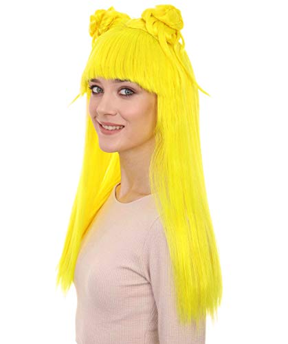 Wigs2you.com���f�B�[�X �t���E�B�b�O �c�C�����c�q�X�g���[�g ���b�h�u���E�� �O���t�� �ϔM�t�@�C�o�[ ���R�Ȏd�オ�� �R�X�v���E�A�j���E�C�x���g�p �y�� ���K - �l�I���C�G���[