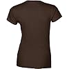 Gildan Ladies Soft Style Short Sleeve T-Shirt (L) (Black) #5