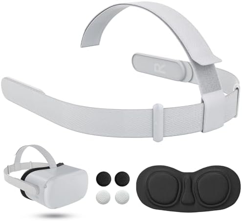 Original Replacement Head Strap for Meta Oculus Quest 2 Vr Headset | Original Replacement HeadStrap, Lightweight&Well-Balanced, Combining Comfort&Durability, Exceptional Strength&Sturdiness