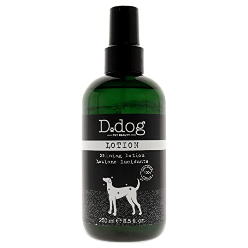 Image of Diego dalla Palma D-Dog Shining Lotion - Moisturizing, Detangling and Polishing - Ideal for Matted Or Dull Hair - Loosens Knots to Reduce Discomfort and Ache - Relieves Dry Itchiness - 8.5 Oz
