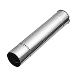 Hochwertiges Material - Das Kaminrohr des Zeltofens besteht aus robustem Edelstahl, der eine gute Hochtemperaturbeständigkeit aufweist und das Produkt bei hohen Temperaturen stabil halten kann.