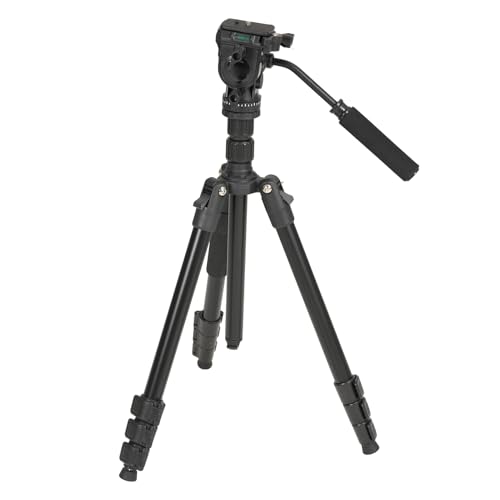 Trípode de Cámara de 70 Pulgadas, Liviano con Bolso, Estabilizador Giratorio de 360 ​​Grados, para Teléfonos, DSLR, Cámaras sin Espejo, Carga 6.6 LB