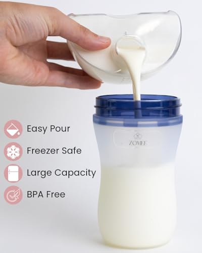 Zomee Silicone Baby Bottles, 9 oz, 2 Pack, Anti-Colic, BPA-Free image 4