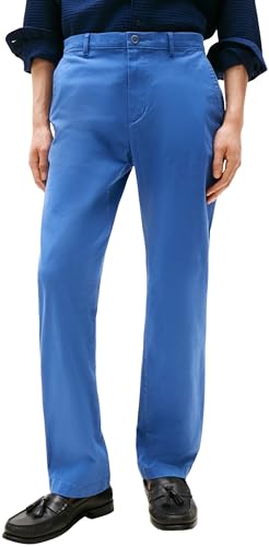 Tommy Hilfiger Core Mercer Essential Twill Mw0Mw40263, Pantaloni Chino, Uomo, Blu (Angorablue), 35W / 30L