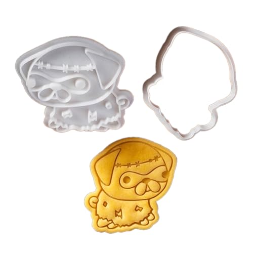 クッキー型クリエイティブビスケットカッタードッグシェイプベーキングツール家族の集まりに適したビスケット犬の型