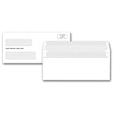 Double Window Confidential Self Seal Envelopes