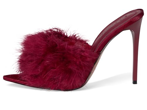 Steve Madden Women's Ashbey Dark Red 8.5 Medium