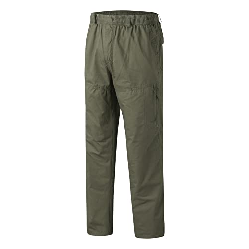 Cargo Pants For Men Relaxed Fit Men's Work Classic Fit Sweatpants Mens Golf Pants Slim Fit Stretch Work Dress Pants Work Pants For Men Slim Fit(Army Green,X-Large) B58 #TOP4