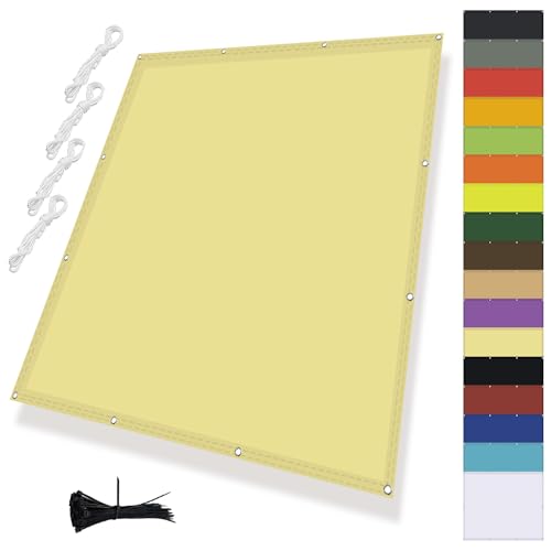 Voile d'ombrage d'angle droit anti-pluie pour bloquer la chaleur du balcon - 2