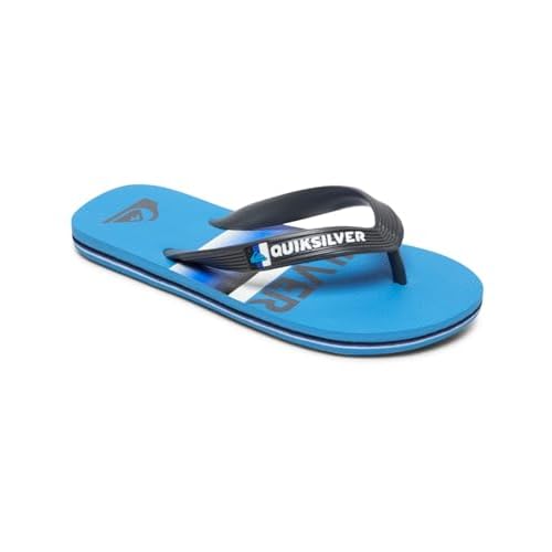 Quiksilver Jungen Molokai Slab Youth Badeschuhe, Grau (Grey/Blue XSBB), 35 EU