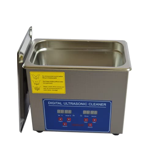 3L Stainless Steel Ultrasonic Cleanning Machine JPS-20A Digital Control LCD with Basket