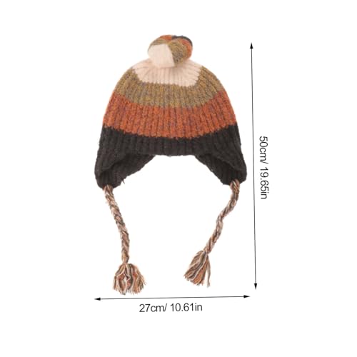 Protège-oreilles efficace contre le froid avec ce bonnet maille chaude tresses - 7