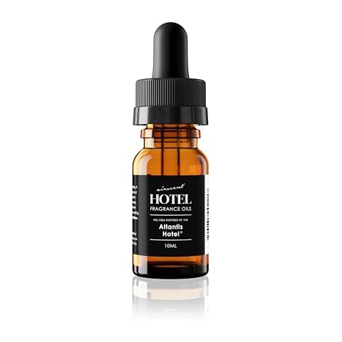 Hotel Diffuser Oil Inspired by The Atlantis Bahamas Signature Hotel Scent - AirScent No. 1006 Fragrance Oil Blend - 10 mL, .34 fl oz Glass Bottle for Aromatherapy Diﬀusers and Humidifiers Cover